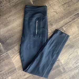 Fabletics black leggings, size s